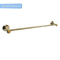 Держатель одинарный  для полотенца под светло золото